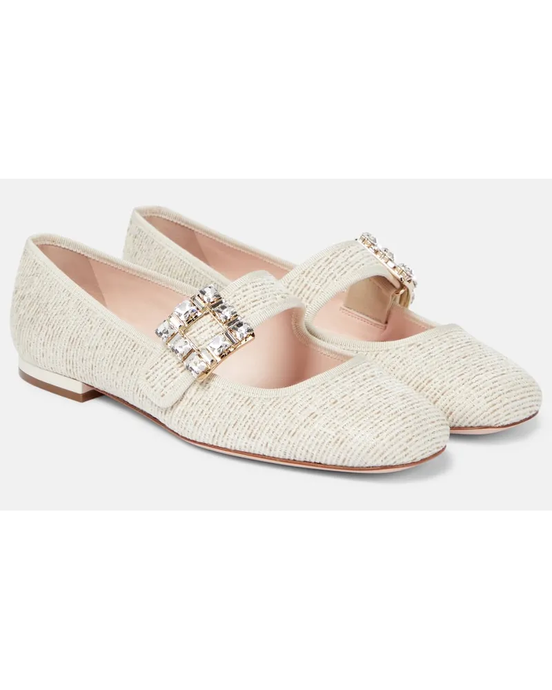 Roger Vivier Ballerine TrÃ¨s Vivier Neutro