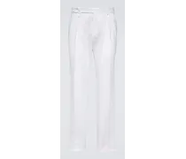 Pantaloni chino Elba in gabardine di cotone
