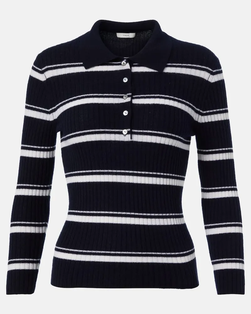 Vince Polo in cashmere e seta Multicolore