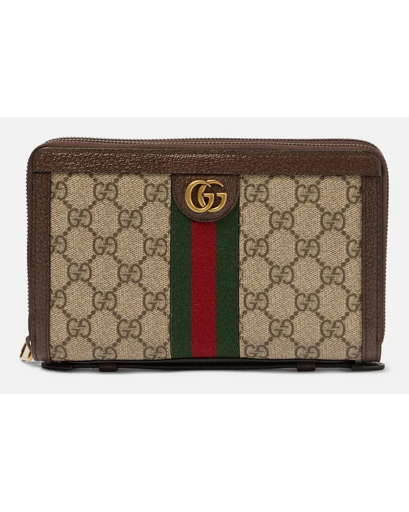 Gucci Valigia Ophidia in canvas GG Multicolore