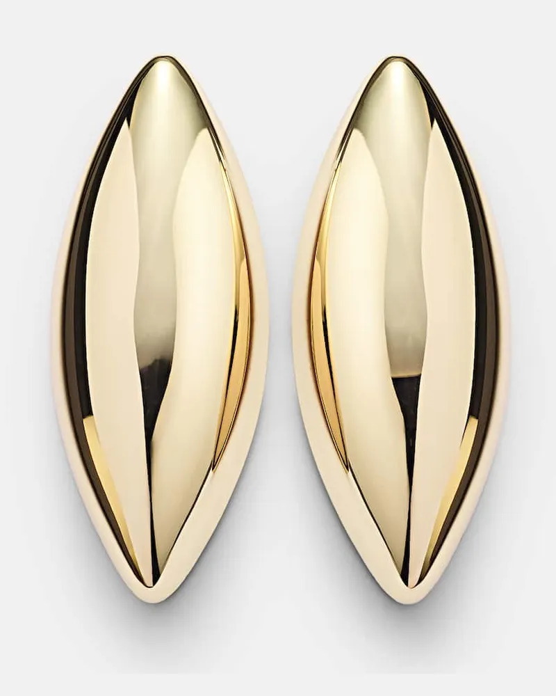 Jennifer Fisher Orecchini Puffy Dagger bagnati in oro Oro