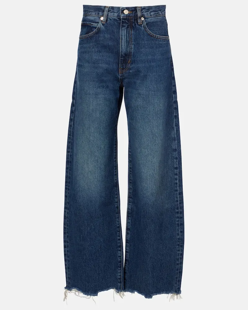 Frame Denim Jeans barrel Bow Blu