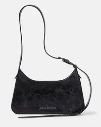 Acne Studios Borsa a spalla Platt Mini in pelle Nero