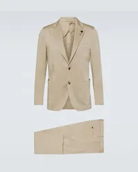 LARDINI Abito in misto cotone Beige