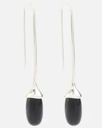 Sophie Buhai Orecchini Long Dripping Stone in argento sterling con onice Argento