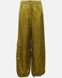 Dorothee Schumacher Pantaloni cargo Slouchy Coolness Verde