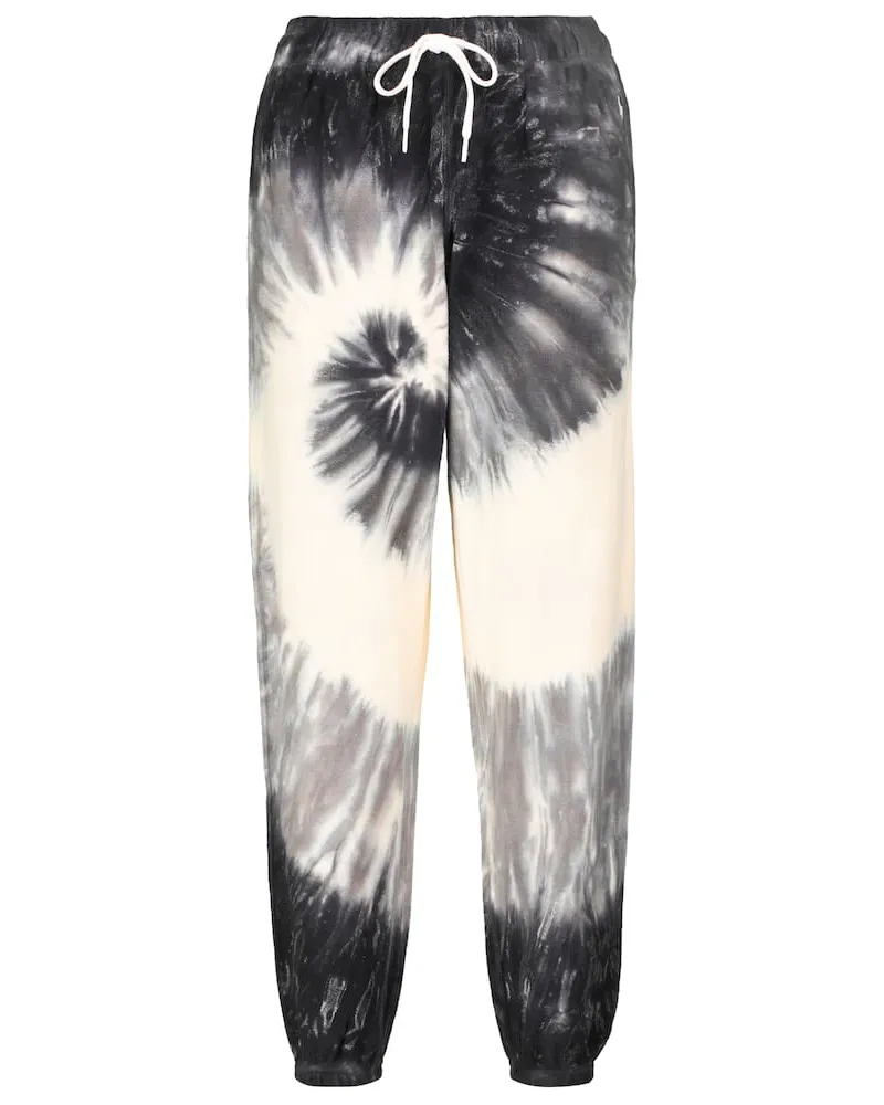 Ralph Lauren Pantaloni sportivi tie-dye in cotone Grigio