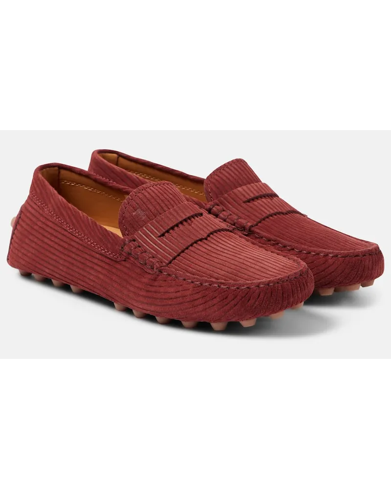 TOD'S Mocassini Gommino Bubble Rosso