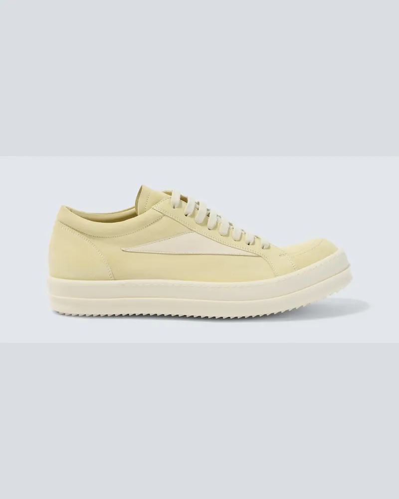 Rick Owens Sneakers Vintage in suede Giallo