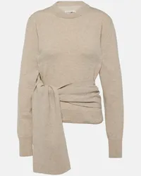 Maison Margiela Pullover in misto lana Beige