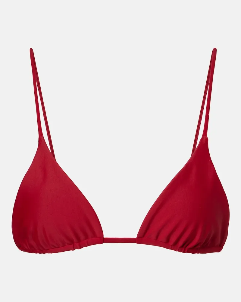 JADE SWIM Top bikini Via Rosso