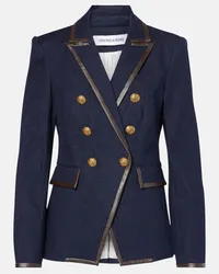 Veronica Beard Blazer Miller in denim Blu