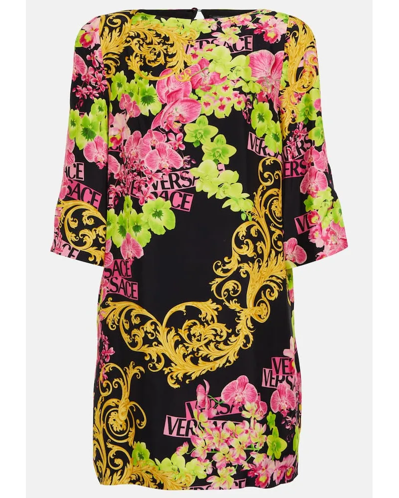 Versace Giacca imbottita con stella Multicolore