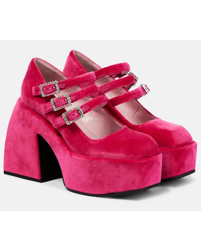 NODALETO Pumps con plateau Bulla Marietta Rosa