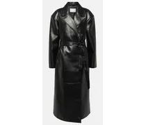 FRANKIE Shop Trench Tina in similpelle Nero