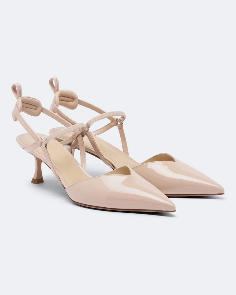 Fendi Pumps slingback Very Colibrì in vernice Beige