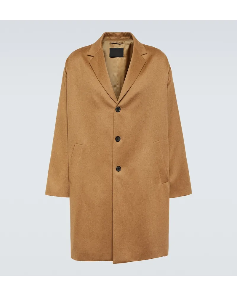 Prada Cappotto in cammello Beige