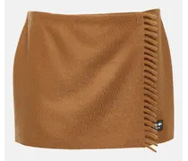 Minigonna in cashmere
