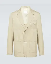 Prada Blazer in misto cotone Beige