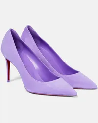 Christian Louboutin Pumps Kate 85 in suede Rosa