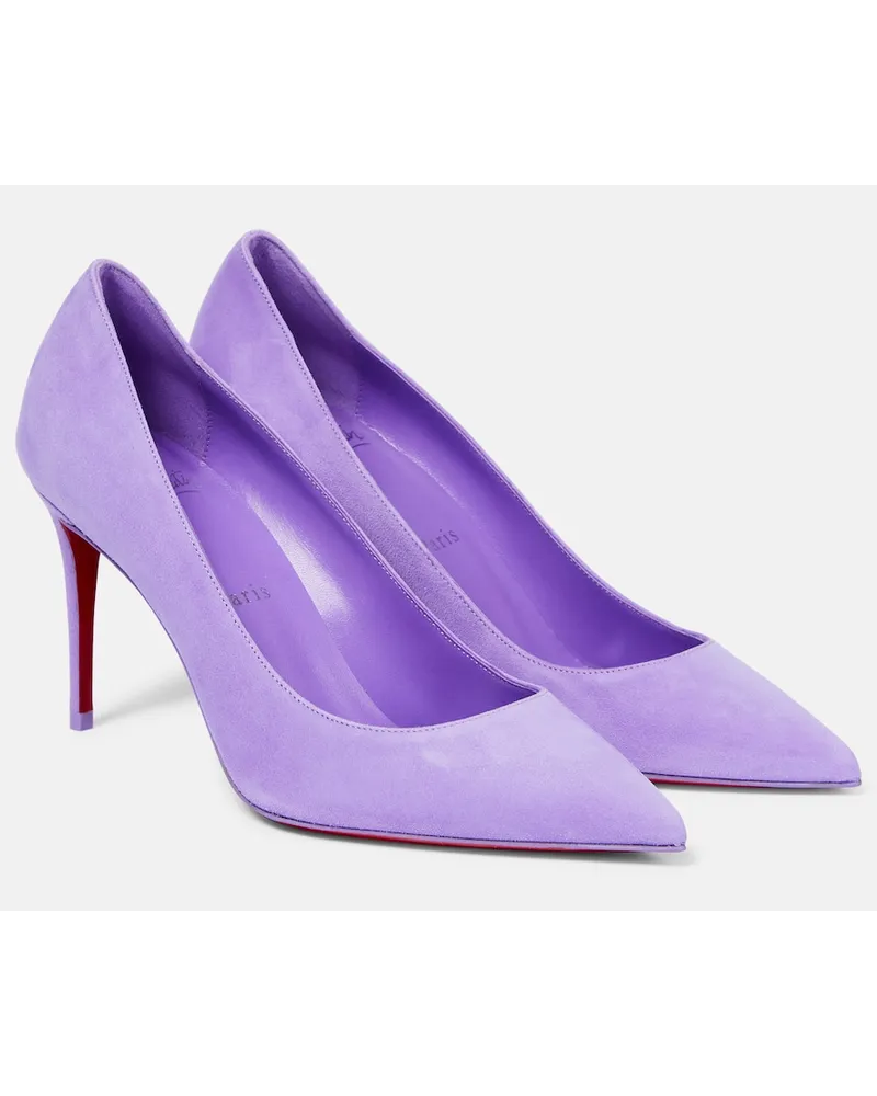 Christian Louboutin Pumps Kate 85 in suede Rosa
