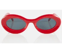 Loewe Paula's Ibiza - Occhiali da sole rotondi Loop Rosso