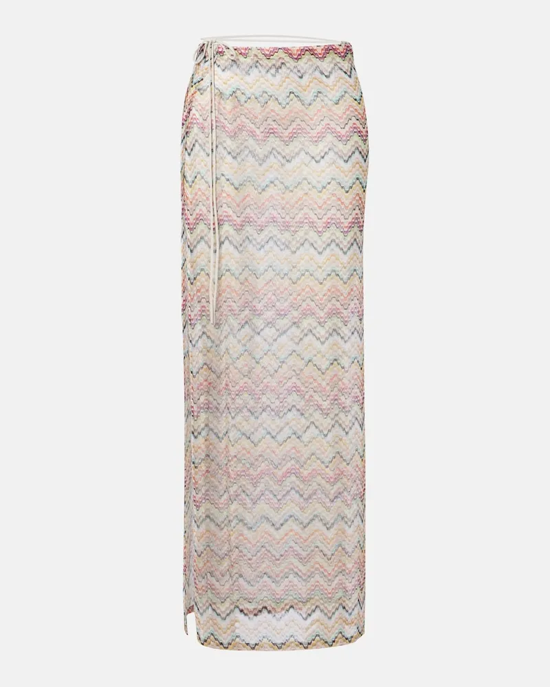 Missoni Pareo a zig zag Multicolore