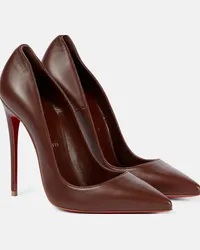 Christian Louboutin Pumps So Kate 120 in pelle Marrone