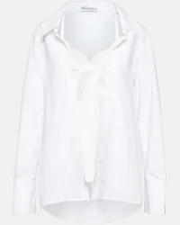 J.W.Anderson Camicia in cotone con camisole Bianco