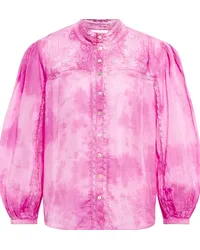 LoveShackFancy Camicia Ronda in cotone Rosa