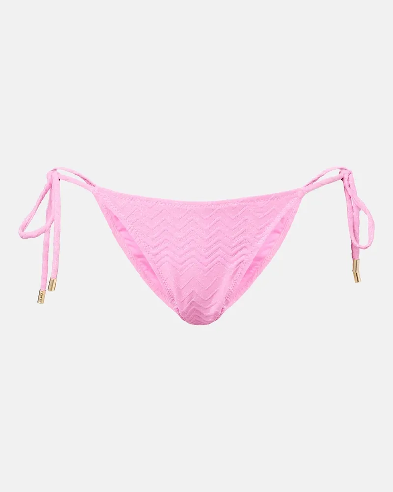 Melissa Odabash Slip bikini Miami a zig-zag Rosa