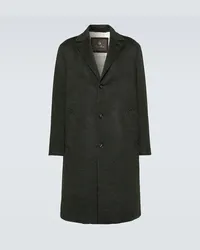 Loro Piana Cappotto Gibson in misto lana Verde