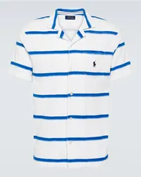 Ralph Lauren Polo in misto cotone a righe Blu