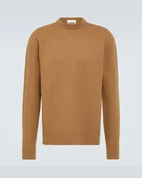 Jil Sander Pullover in lana Marrone