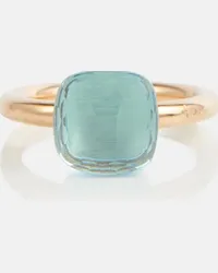 Pomellato Anello Nudo in oro 18kt con topazio Blu