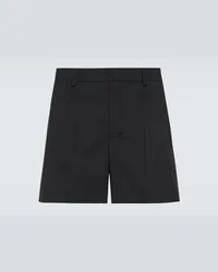 Valentino Garavani Shorts in misto lana Nero