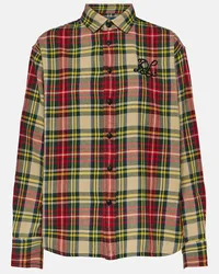 Ralph Lauren Camicia in twill di cotone a quadri Multicolore