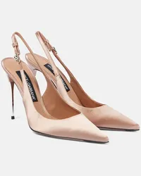 Dolce & Gabbana Pumps slingback in raso Beige