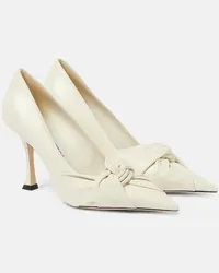 Jimmy Choo Pumps Hedera 90 in pelle Bianco