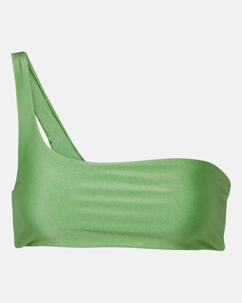 JADE SWIM Top bikini Eliza monospalla Verde