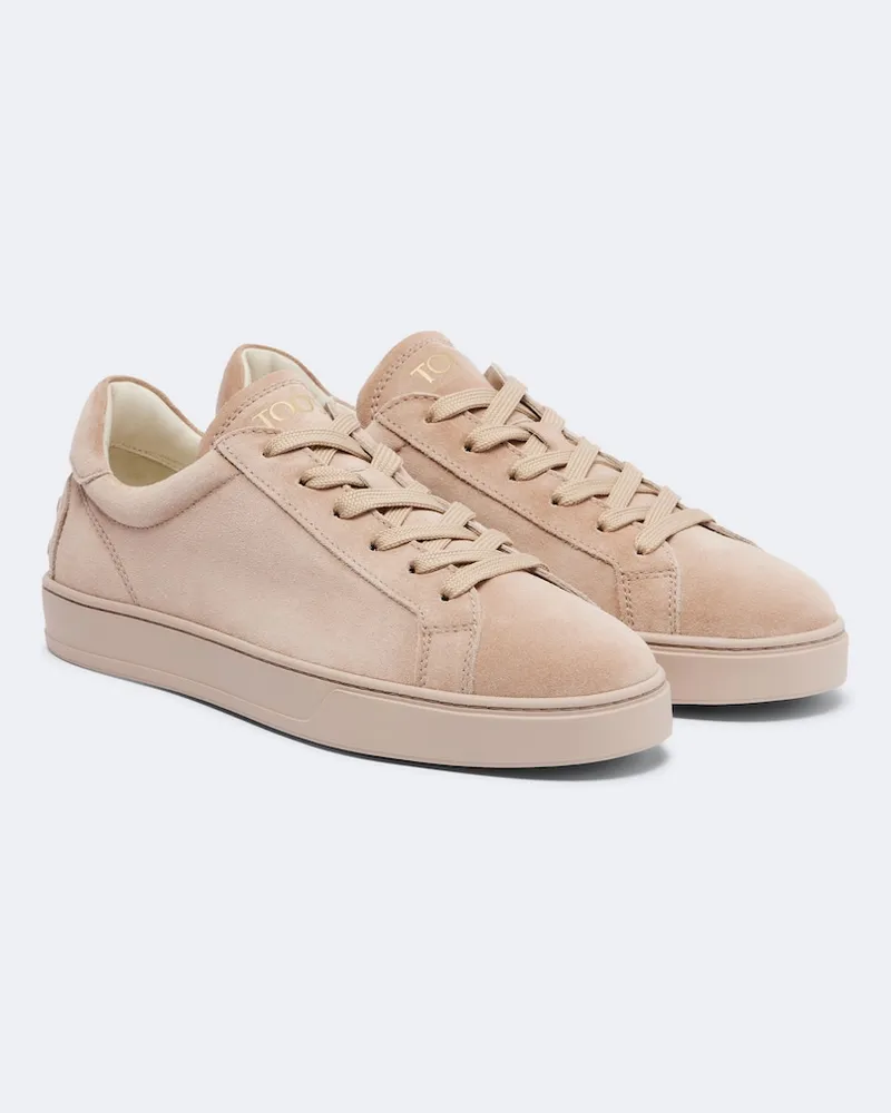 TOD'S Sneakers in suede Rosa