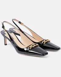 Tom Ford Pumps slingback Whitney 55 in vernice Nero