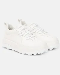 Jil Sander Sneakers in pelle Bianco