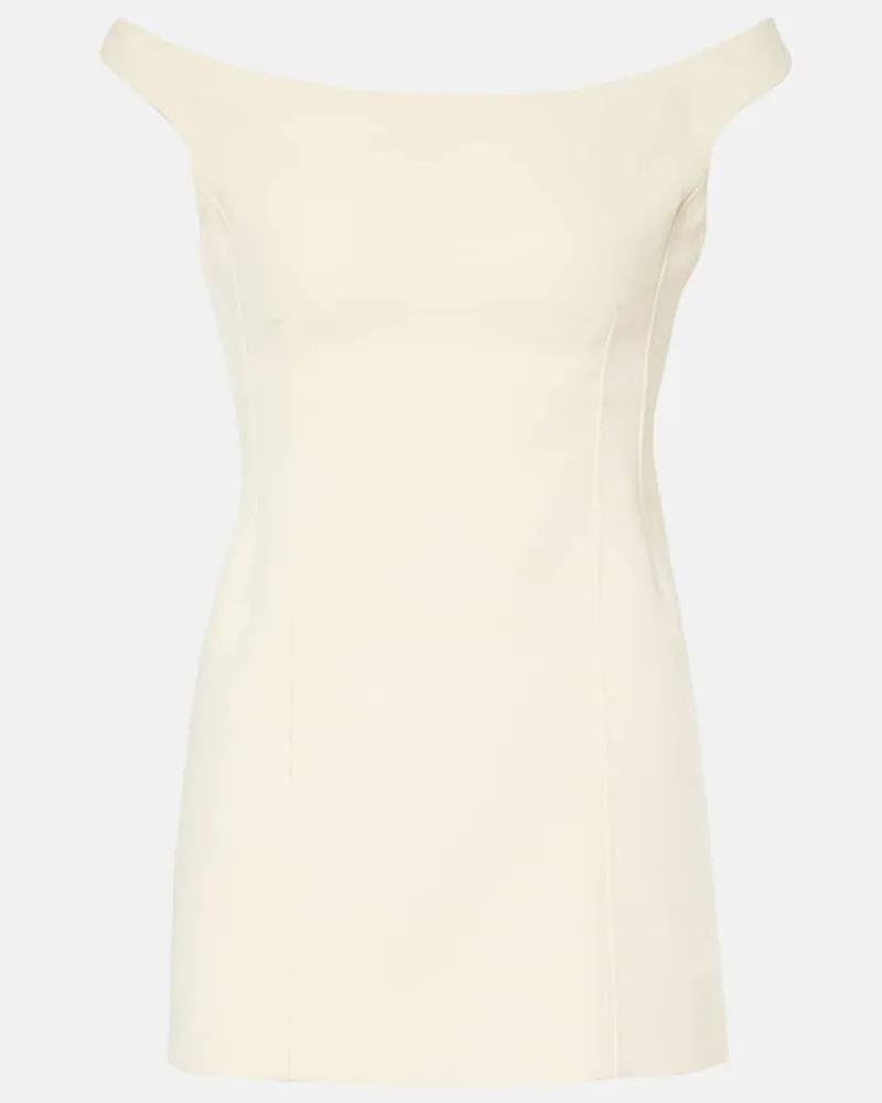 Totême Top con scollo bardot Beige