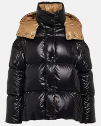 Moncler Piumino Parana con cappuccio Nero