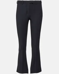 Max Mara Pantaloni Umanita in misto cotone Nero