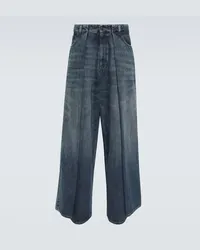 Balenciaga Jeans a gamba larga Blu