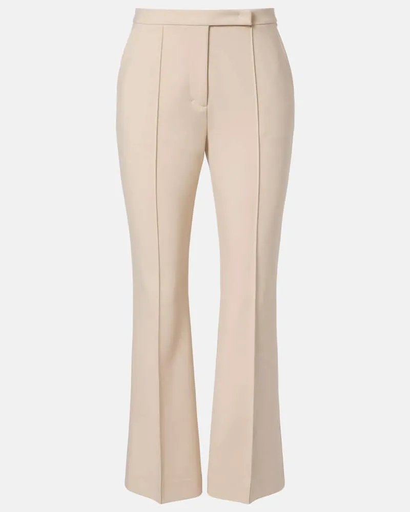 Dorothee Schumacher Pantaloni flared cropped Emotional Essence Beige