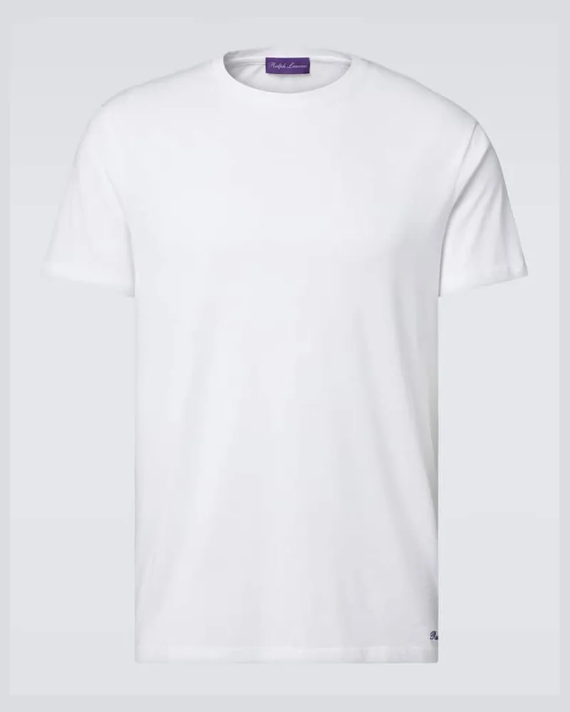 Ralph Lauren T-shirt in jersey di cotone Bianco