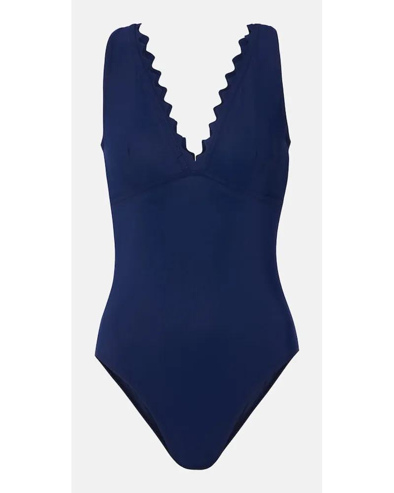 Karla Colletto Costume intero InÃ©s smerlato Blu